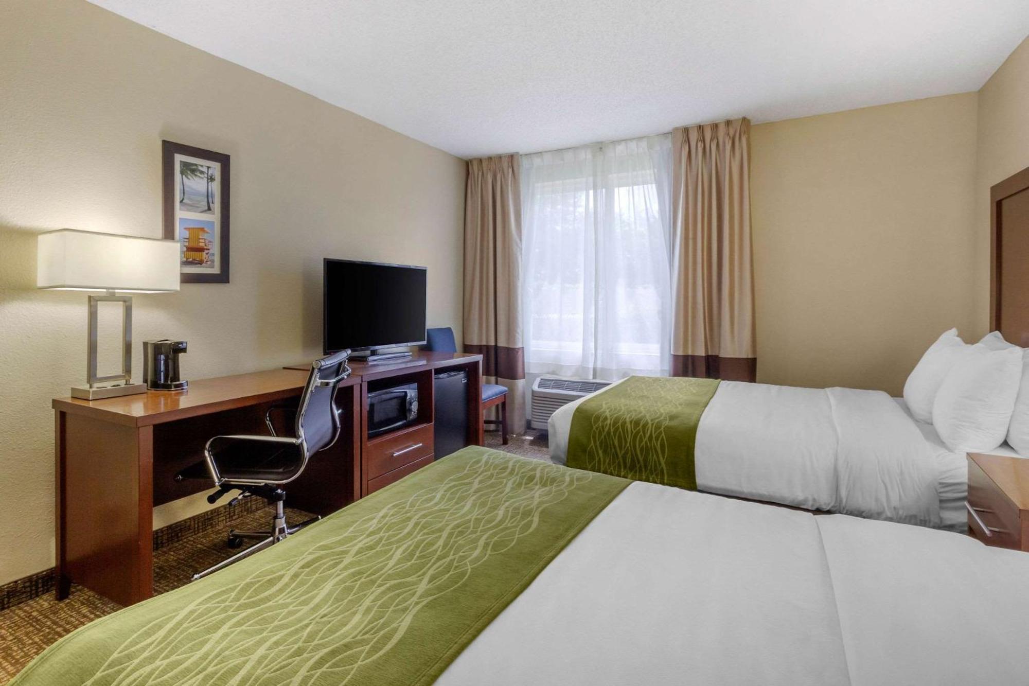 Double Room Two Double Beds Disability Access or Non-Smoking