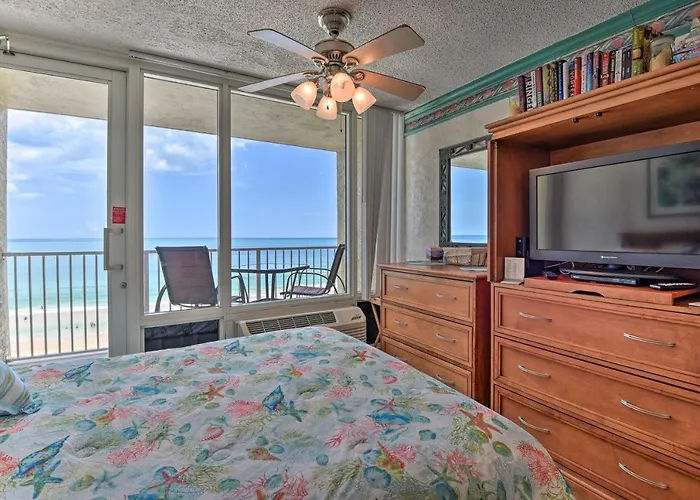 Oceanfront Daytona Beach Studio W/ Balcony