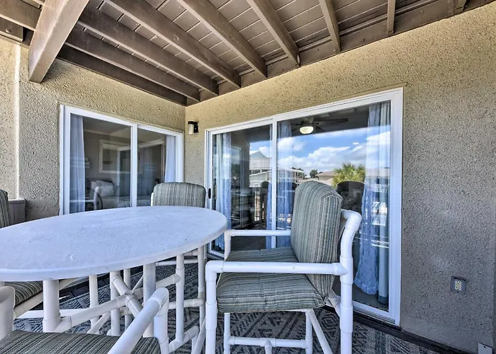 Ocean-View Fernandina Condo W/ Pool, Beach Access!