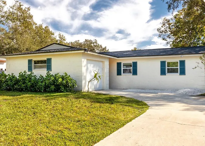 Modern Vacation Home 3Br 1Bth Close To Gulf Beach