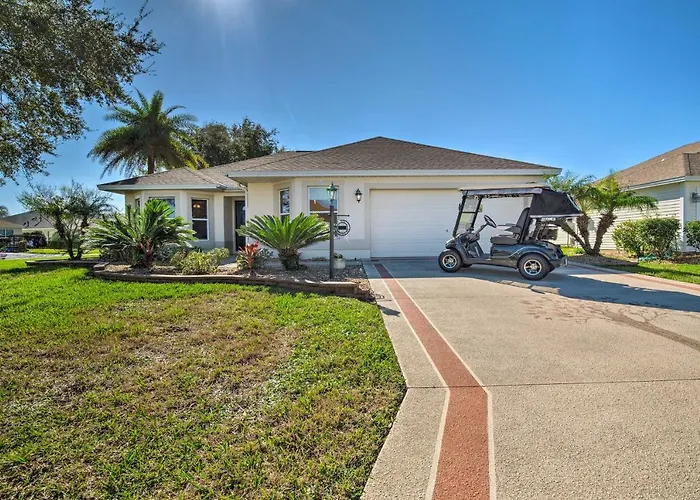 Sunny Home W/ Golf Cart In The Villages!