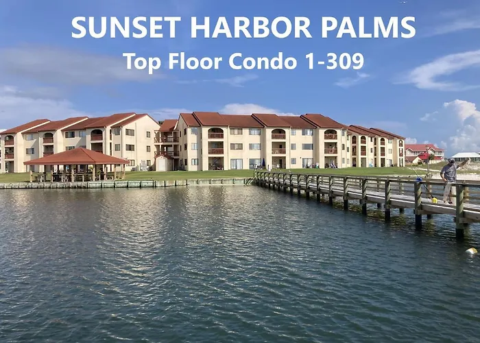 Sunset Harbor Palms 1-309, Great Fall And Winter Rates, Fishing Pier