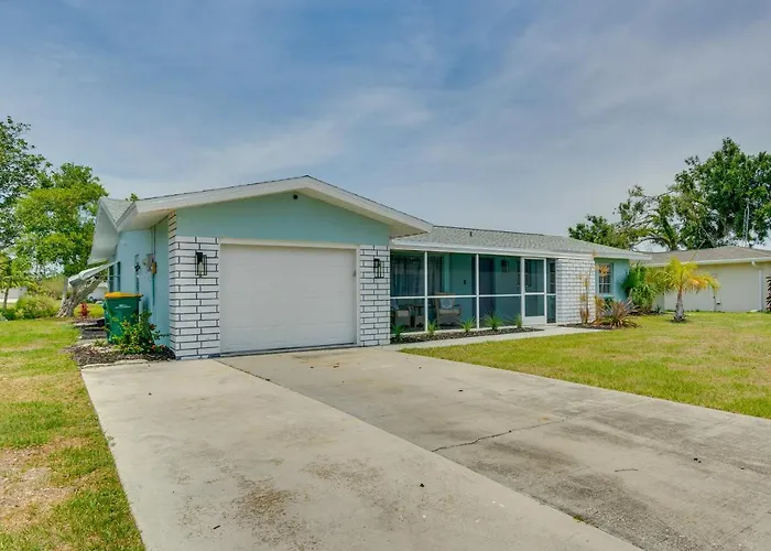 Heated Pool: Canal-Front Rotonda West Retreat