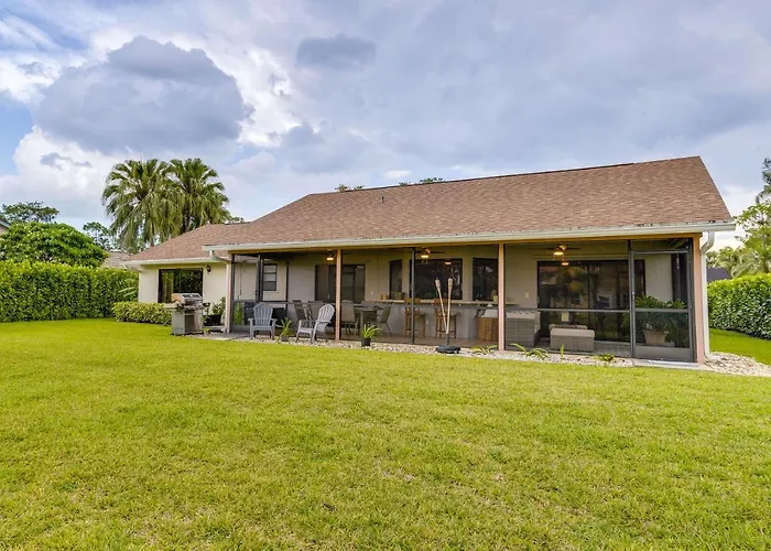 Pet-Friendly Wellington Vacation Rental On Canal!