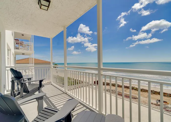Oceanfront Satellite Beach Condo W/ Balcony, Views