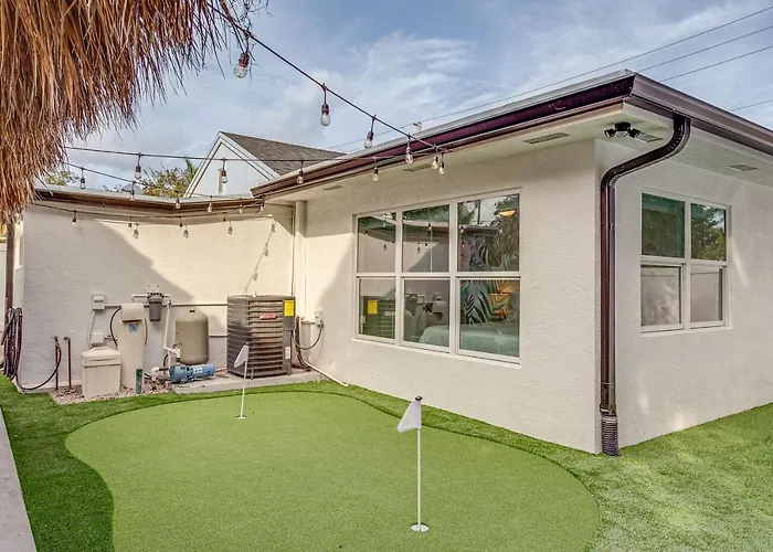 Heated Pool + Backyard: North Palm Beach Retreat!