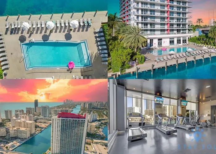 Spectacular Balcony - Near Beach - Gym - Pool
