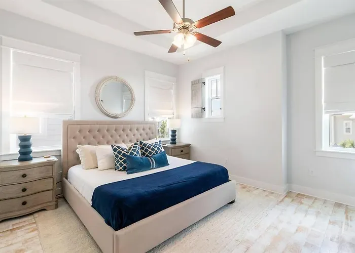 30A Top Rated! Heated Resort Pool+Golf Cart+Bikes+Bunks+Beach Gear