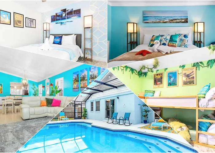 Beautiful Tropical Home With Private Heated And Chilled Pool