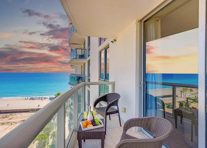 Beachfront Resort Pool Ocean View Balcony Gym
