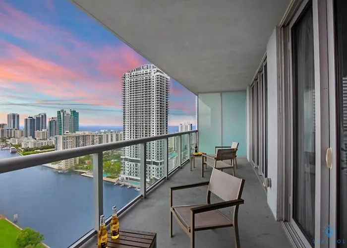 Upper Beachwalk Condo Amazing Balcony View