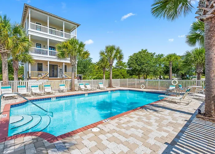 Seagrove - Gulf & Lake Views, Pool Heat Available, Bikes & Game Room