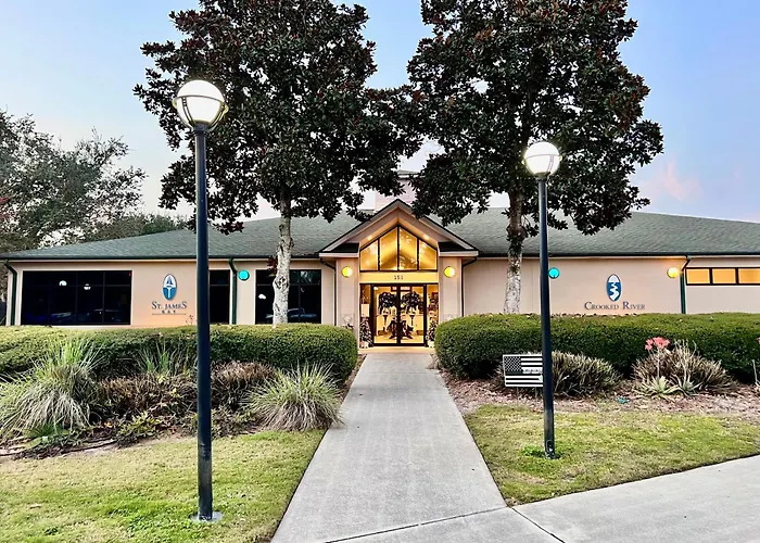 Caddyshack Condo At St James Bay Golf And Pickelball Resort Unit331 Penthouse Condo With 2 King Suite With Pvt Bathrooms, 2 Bunks Room, Sunset Views On Patio, Onsite Pool, Gated Entrance, Excellent For Couples & Groups, Onsite Restaurant, 1 Dog Ok W