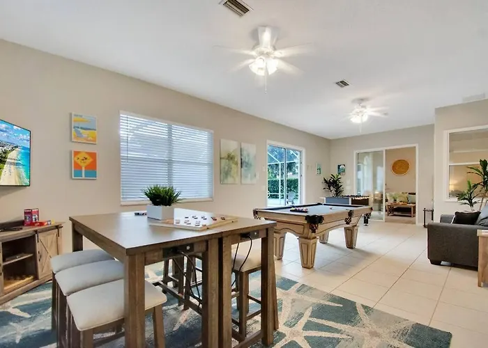Game Room ,Saltwater ,Pool Spa - Tropical Oasis!