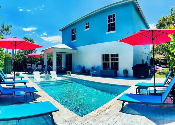 New Designer'S Dream Delray Beach Oasis Heated Pool, Large Patio, Close To The Ave