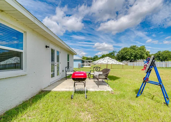 Newly-Built Home W/ Yard + Patio In Inverness!