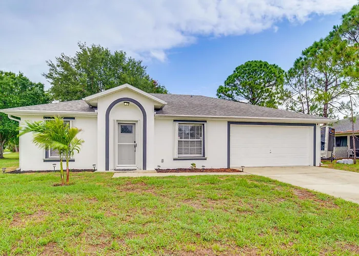 Private Yard + Patio: Central Sebastian Home!
