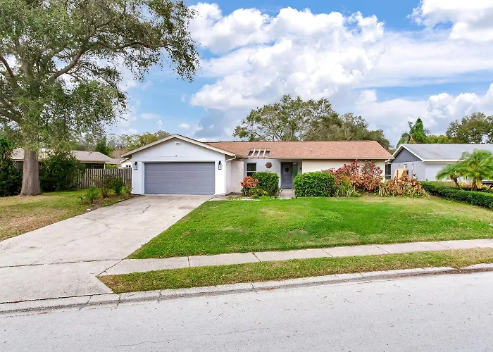 Villa Lux With Pool In Palm Harbor