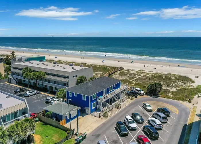 Be A Nomad - 2 Bedroom Ocean View Condo - Steps To Jacksonville Beach