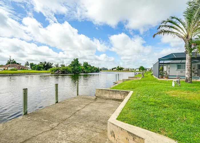Waterfront Home W/ Private Pool In Cape Coral