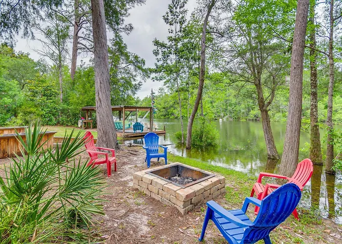 Riverfront Milton Cabin W/ Boat Ramp & Dock!