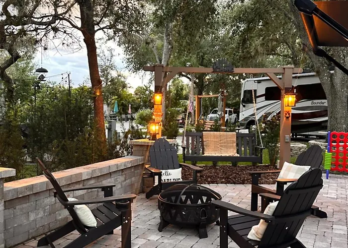 Camper Rv In River Ranch