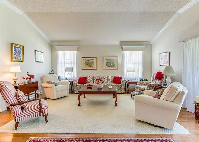 Walk To Golf & Pool: Pet-Friendly Villages Home