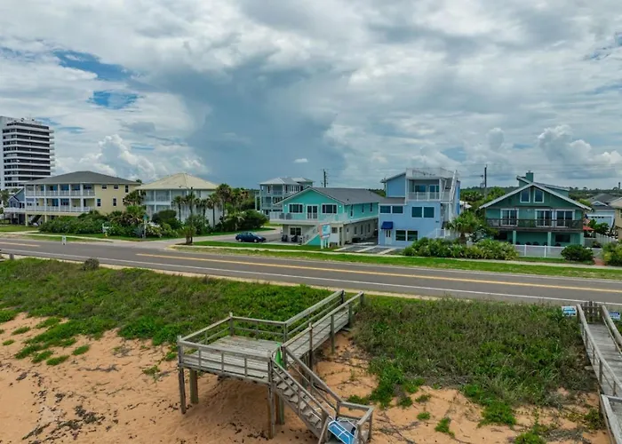 Steps To Flagler Beach! Cozy 1-Br Oceanfront Retreat Dog-Friendly