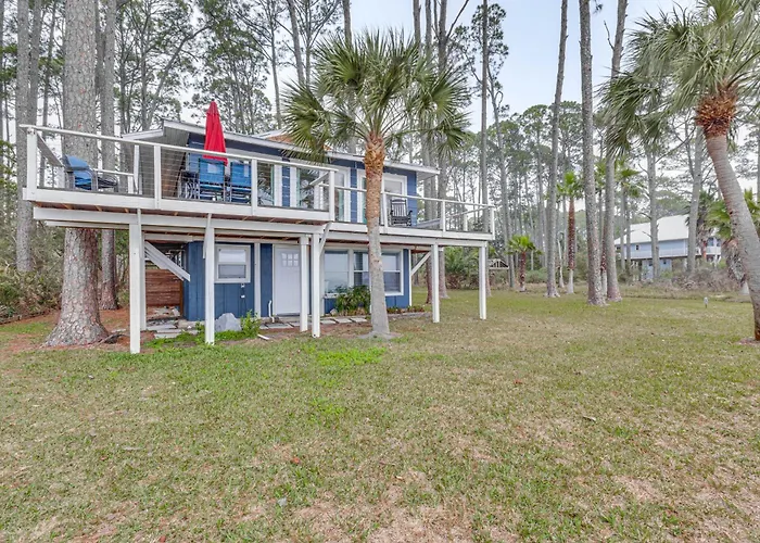 Carrabelle Retreat W/ Boat Dock + Views Of Gulf!