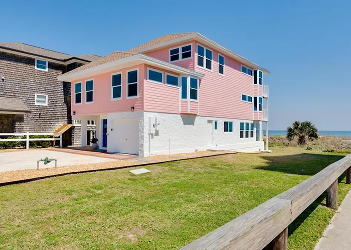 Be A Nomad - 7 Bedroom Beachfront House Jacksonville Beach Sleeps 14