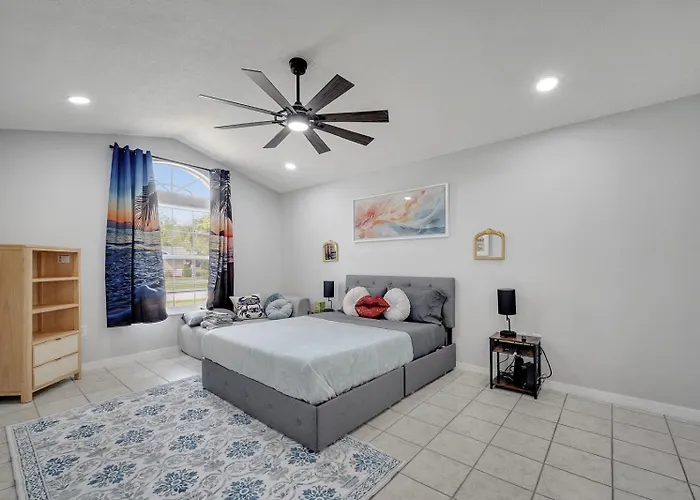 Entire House With Hot Tub Close To Orlando Disney And Beach