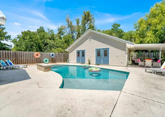Luxe Pool Casita W Saltwater Pool 25 Min To Pcb