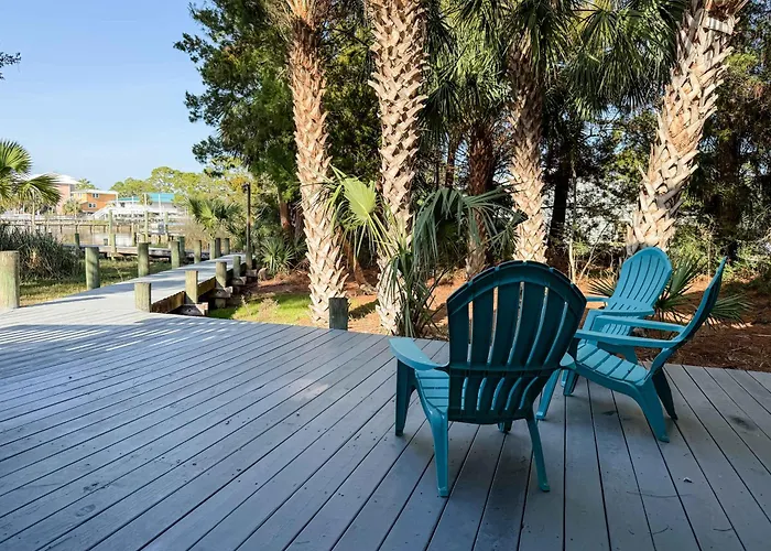 Canal Front Pet Friendly Boat Dock St George Island-Beach Access