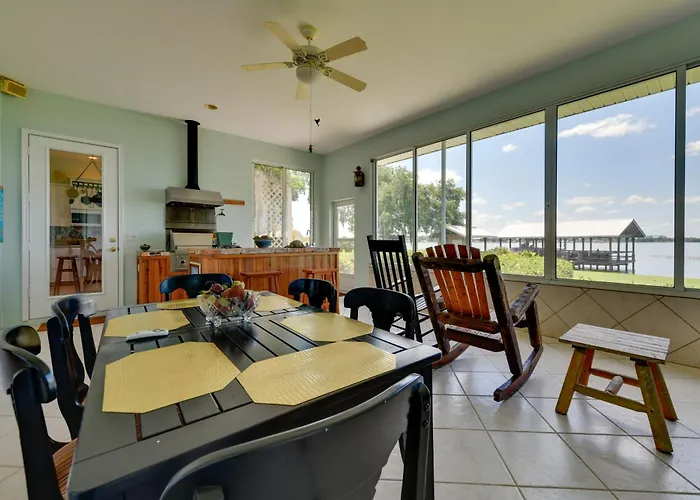 Waterfront Lake Placid Home With Private Dock!