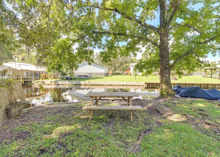 Charming Canalfront Retreat W/ Double Boat Slip!