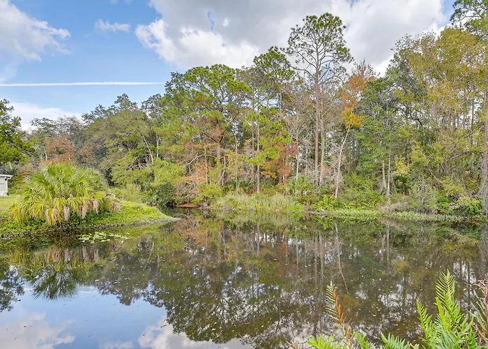 Weeki Wachee Family Getaway: Canal-Front Home