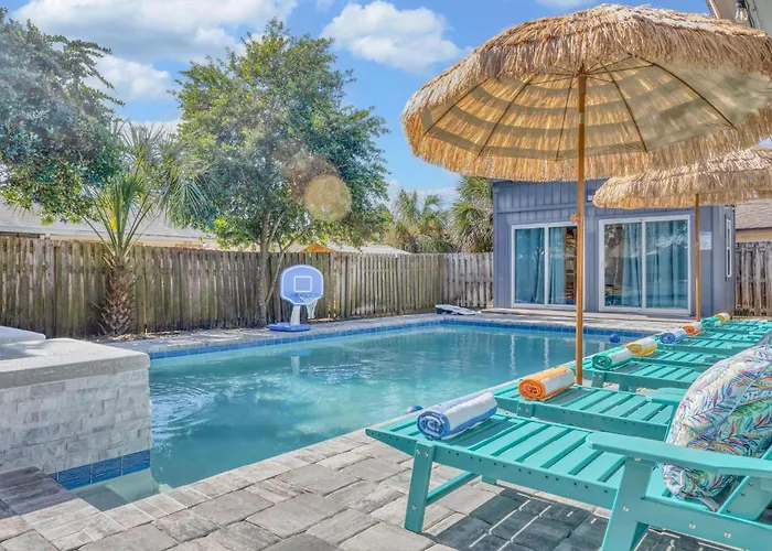 Seaside Paradise - Pool! Spa! Game Room! 12 Beds!