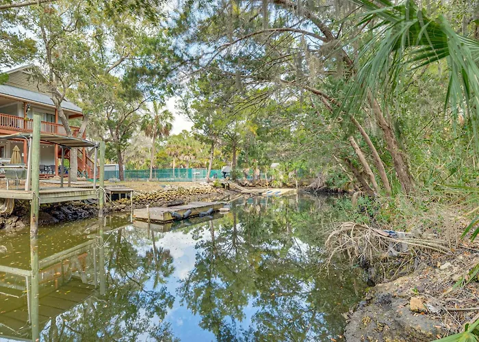 Private Dock: Canal-Front Homosassa Home!