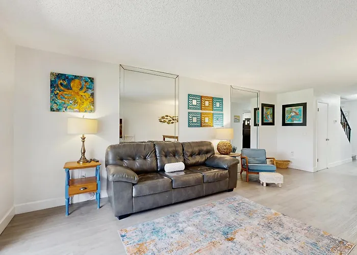 Steps Away From Beach & Pool A Two-Story Townhome On Anastasia Island