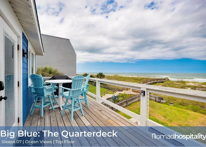 Be A Nomad - Oceanfront 3Br Top Floor Jacksonville Beach Family Condo