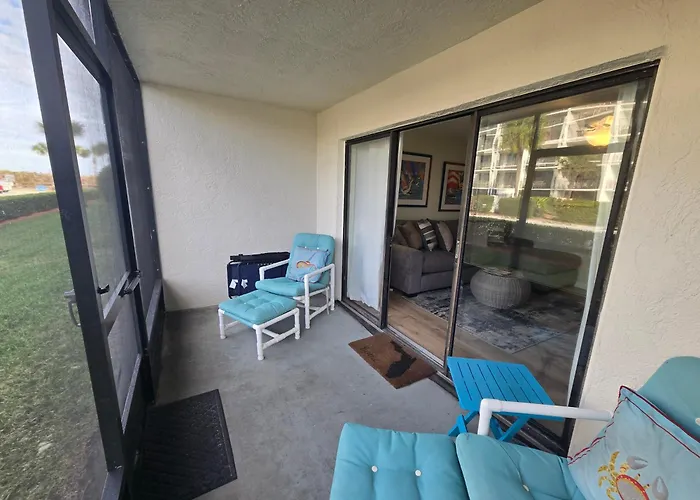 Your Space Coast Home - Beach Only 50 Feet From The Patio Door