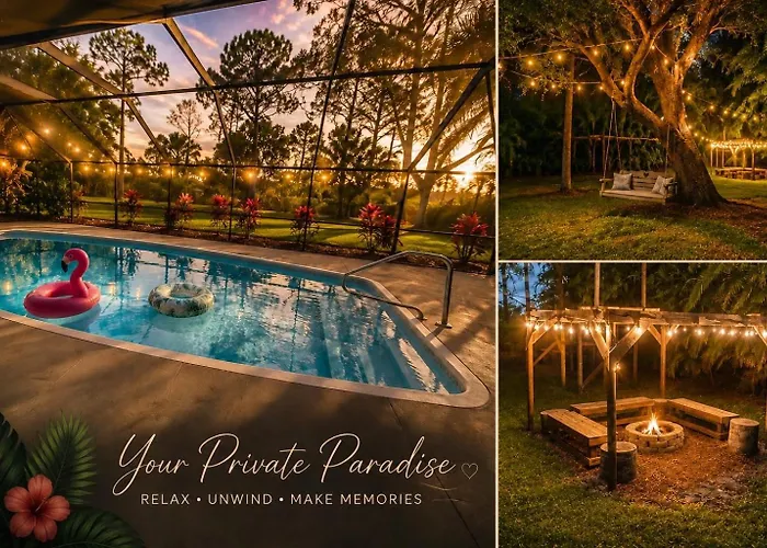 Heated Pool At Persimmon Retreat
