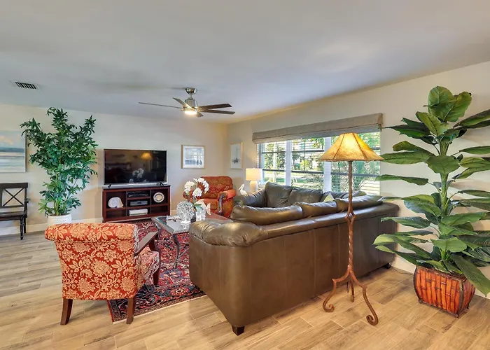 North Fort Myers Waterfront Home W/ Pool & Dock
