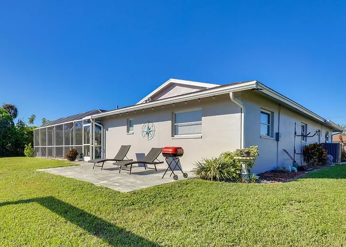 North Fort Myers Waterfront Home W/ Pool & Dock