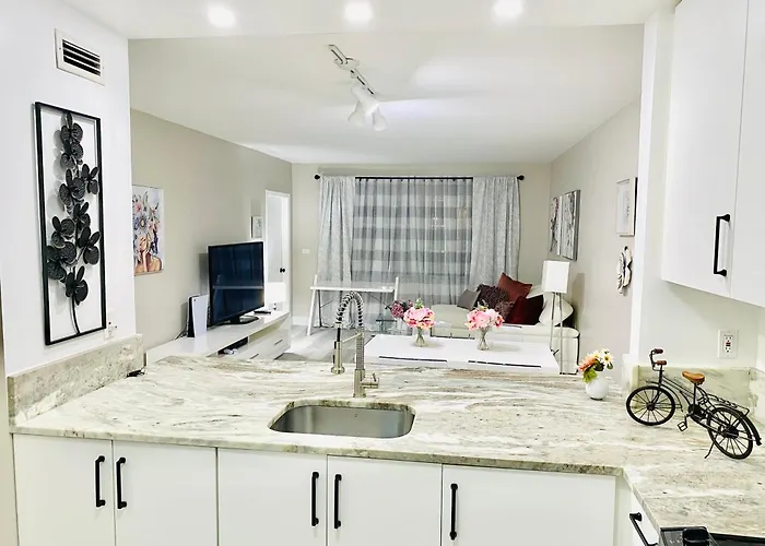 Modern 1Br 2Ba Condo 1Block To Aventura Mall