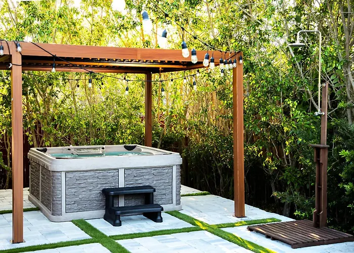 Velvet Bloom Bubbling Spa Retreat With Sauna & Jacuzzi