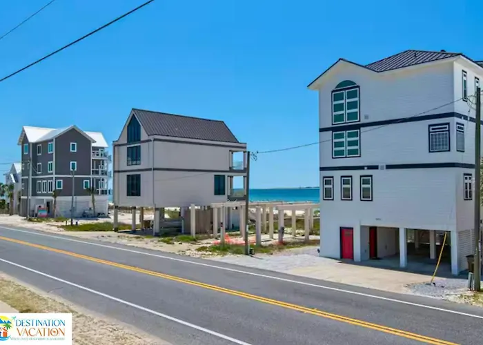 Ocean View Getaway Steps To Gulf Family-Friendly 3Br