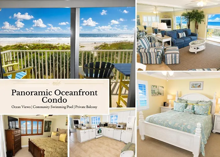 Panoramic Oceanfront Condo Balcony Beach Access
