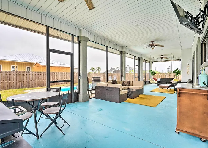 Mexico Beach Retreat W/ Grill & Private Pool!