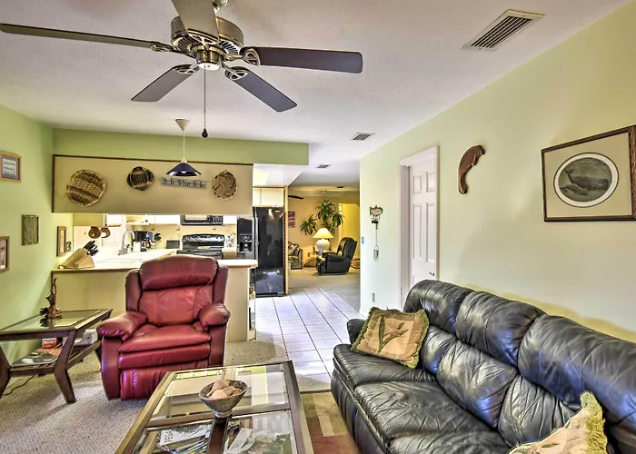 Merritt Island Home W/ Boat Dock On Canal Front!
